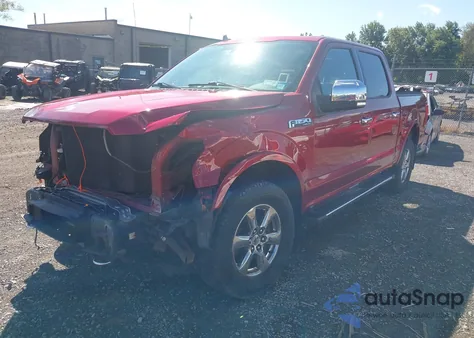 2019 Ford F-150 Lariat from USA, damaged, VIN 1FTEW1E43KFC74587